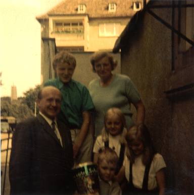 Photo aus dem Jahr 1967 von der Struckmannstraße Ecke Sprengerstraße 46 in Hildesheim
