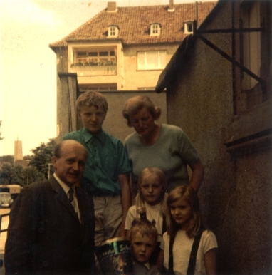 Photo aus dem Jahr 1967 von der Struckmannstraße Ecke Sprengerstraße 46 in Hildesheim