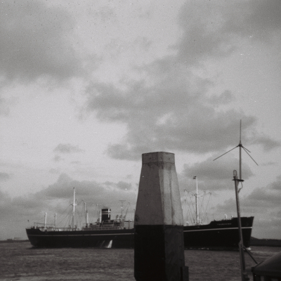 Foto vom Berghafen in Hoek van Holland 1966.