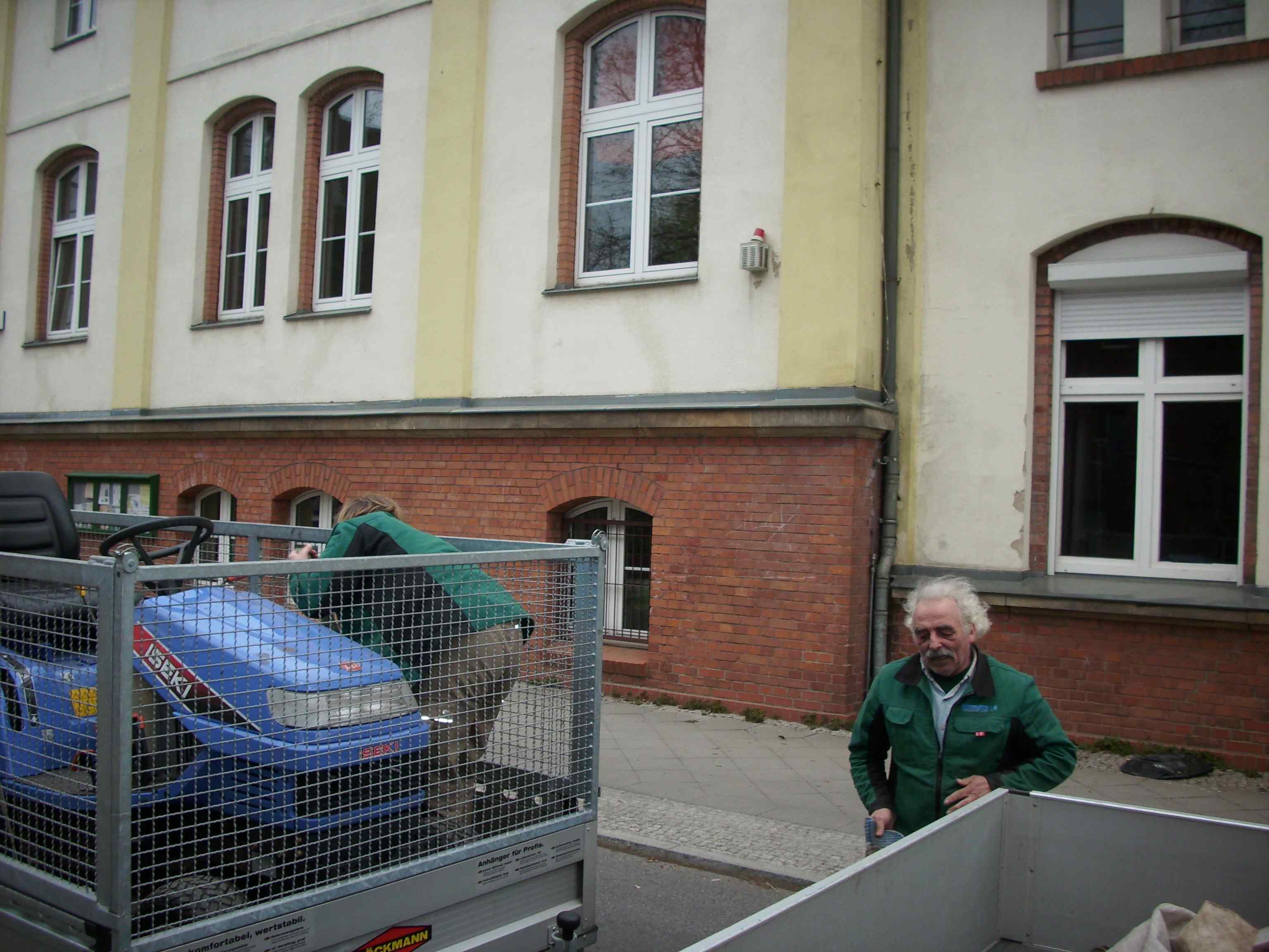 Farbfoto: Die Concordia Grundschule in Spandau im Jahre 2009. Foto: Kim Hartley.