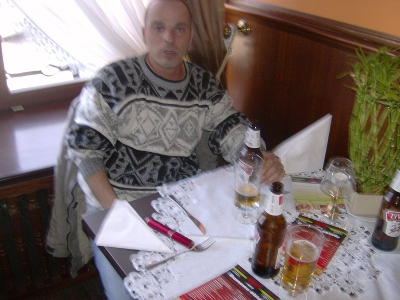 Farbfoto: In dem Fischrestaurant CHIEF NOWY in Stettin in Polen im März 2012. Copyright by R.I.