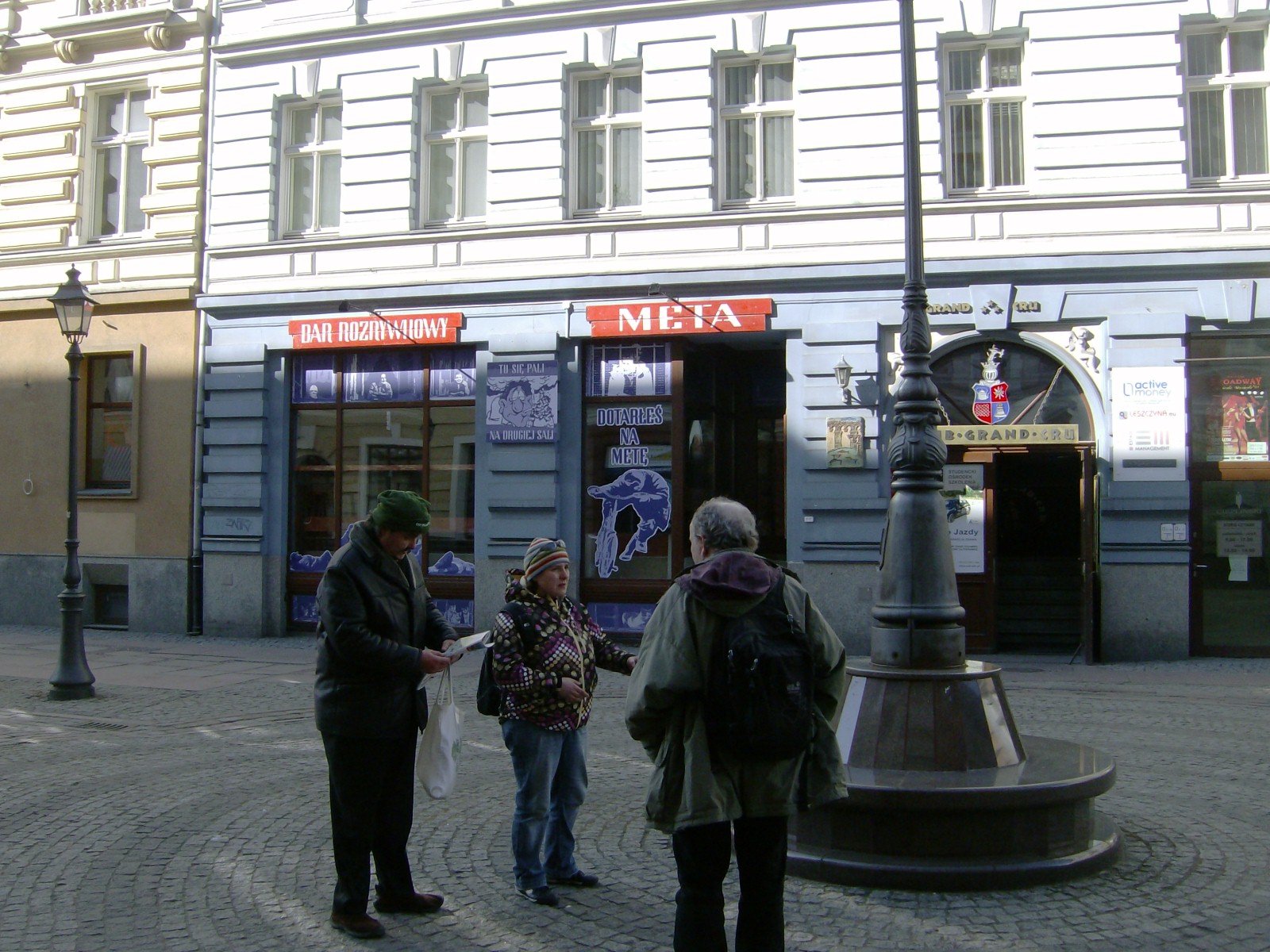 Farbfoto: ..., Justyna Herc und Erwin Thomasius in Stettin im März des Jahres 2012. Fotograf: R.I.