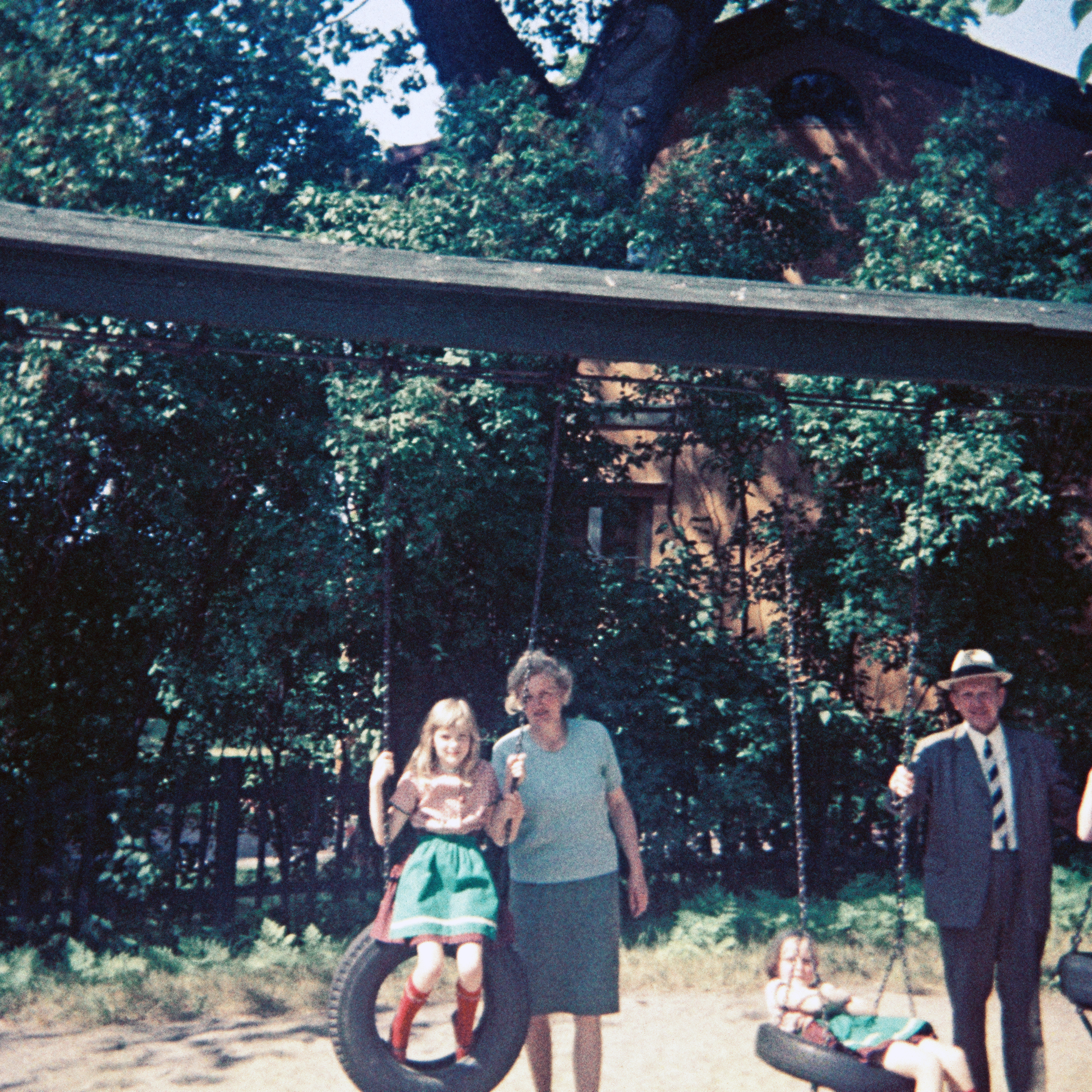 Im Skansen in Stockholm in Schweden. Foto: Erwin Thomasius. 1967.